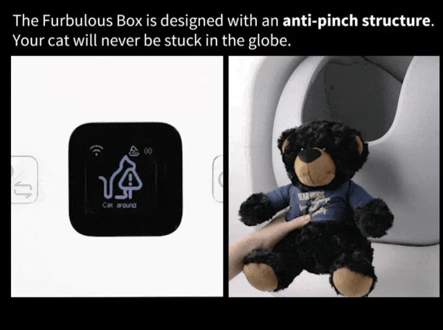 Furbulous Box The Self-Cleaning And Packing Cat Litter Box
