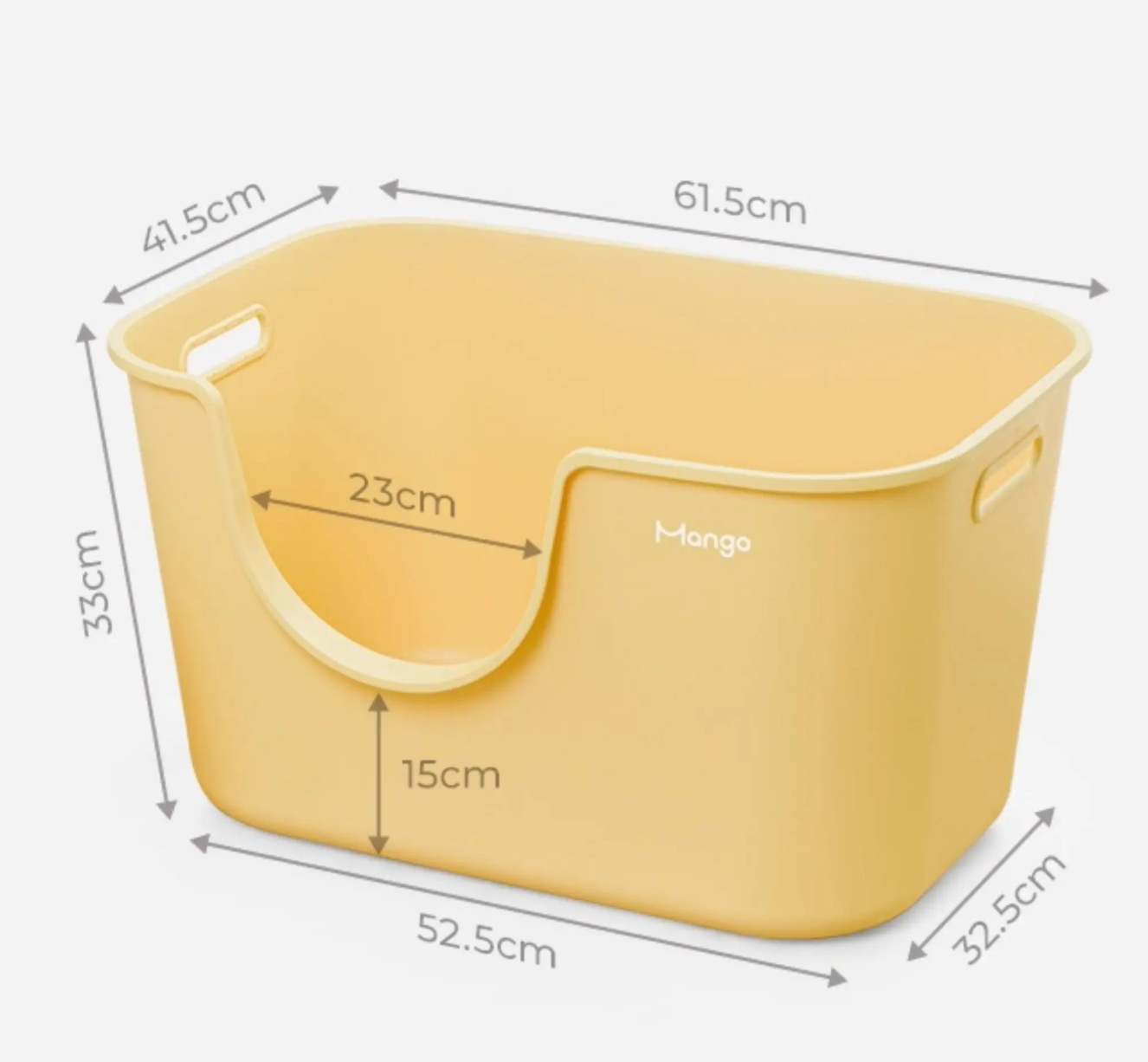 Mango Butter XL Litter Box (Bonus Scoop)
