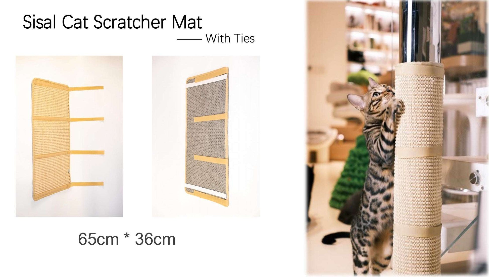 Cat Scratching Pad with Velcro - ChokyoPetStore