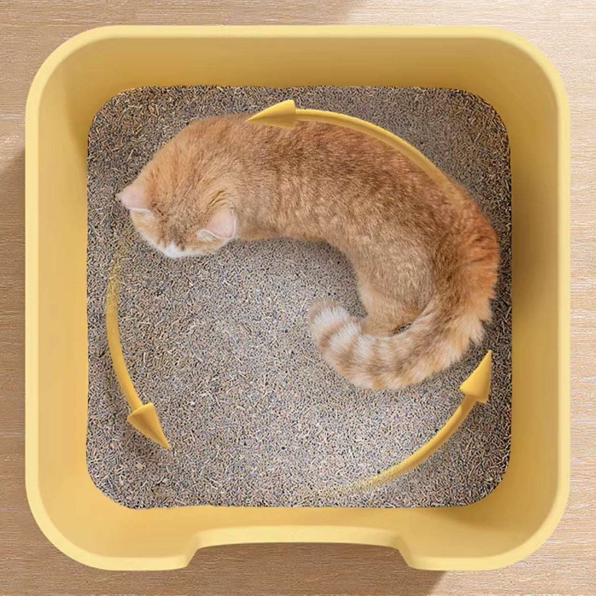 Mango Pet Litter Box Extra Large Open Type - L - ChokyoPetStore