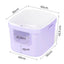 Mango Oversized Cat Litter Box with Fully Enclosed and Detachable Cover - M