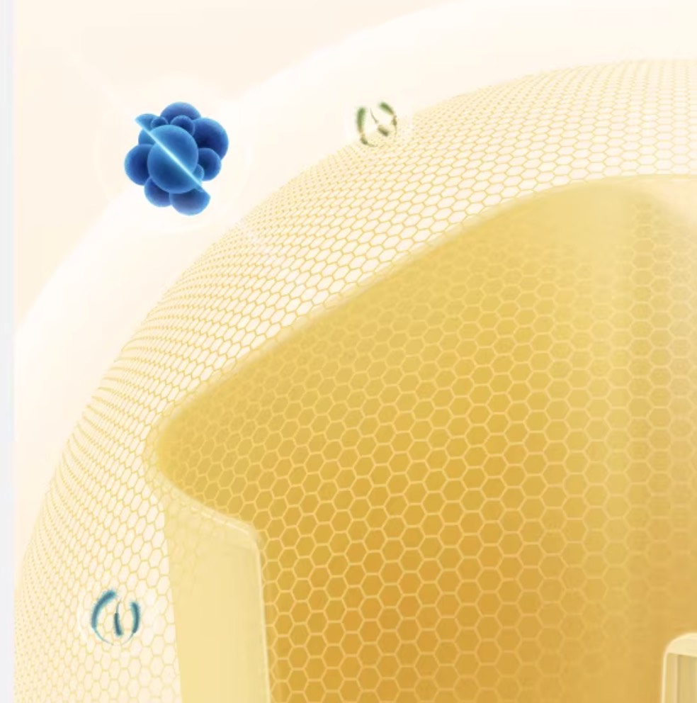 Mango Oversized Cat Litter Box with Fully Enclosed and Detachable Cover - M