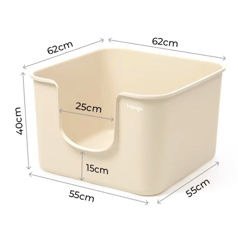 Mango Pet Litter Box Extra Large Open Type - L