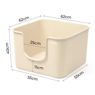 Mango Pet Litter Box Extra Large Open Type - L