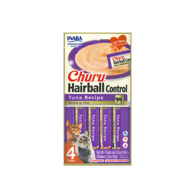 INABA Churu Hairball Control Tuna Recipe (14G X 4)
