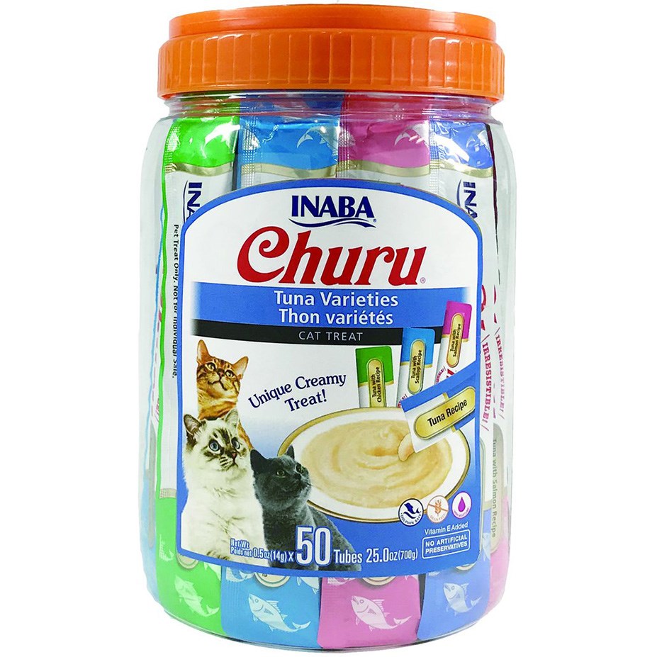 Inaba- Churu Tuna Variety 50 Tubes