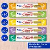 Inaba Churu Chicken Variety Box 700g (14g X 50 Tubes)