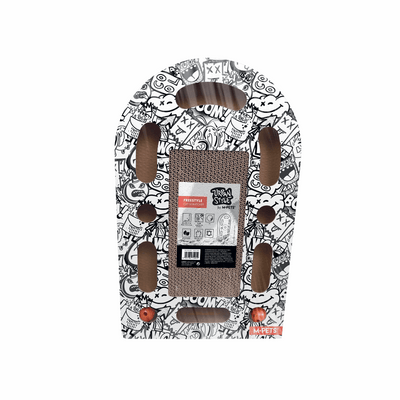 URBANSTYLE Freestyle Cat Scratcher - Black & White - ChokyoPetStore