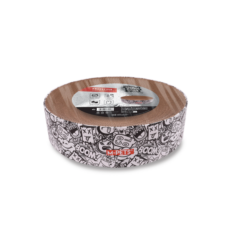 Urban Style FREESTYLE Cat Scracher Black & White