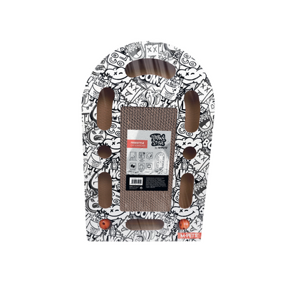 URBANSTYLE Freestyle Cat Scratcher - Black & White