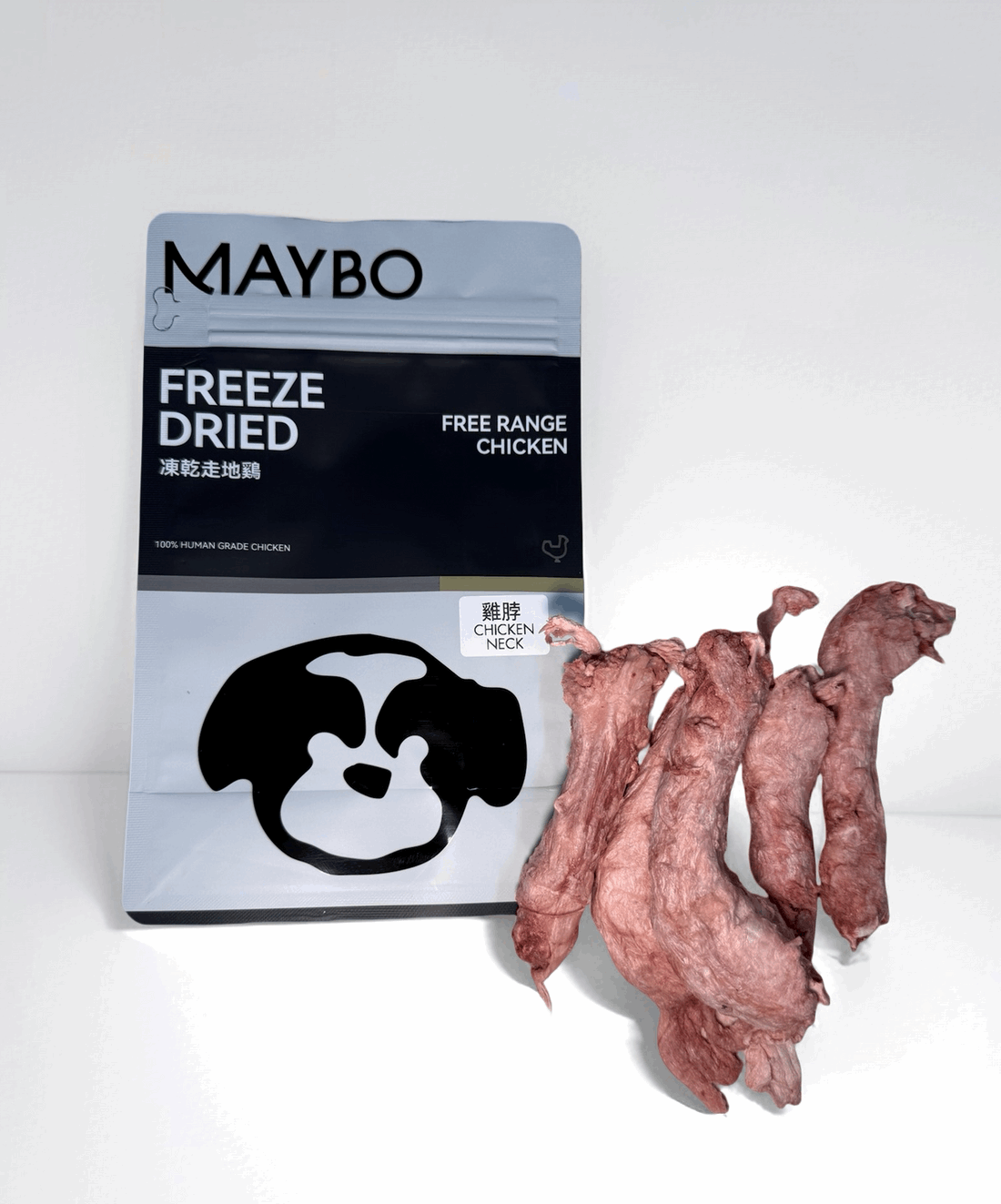 Freeze-Dried Chicken Neck 100g - ChokyoPetStore
