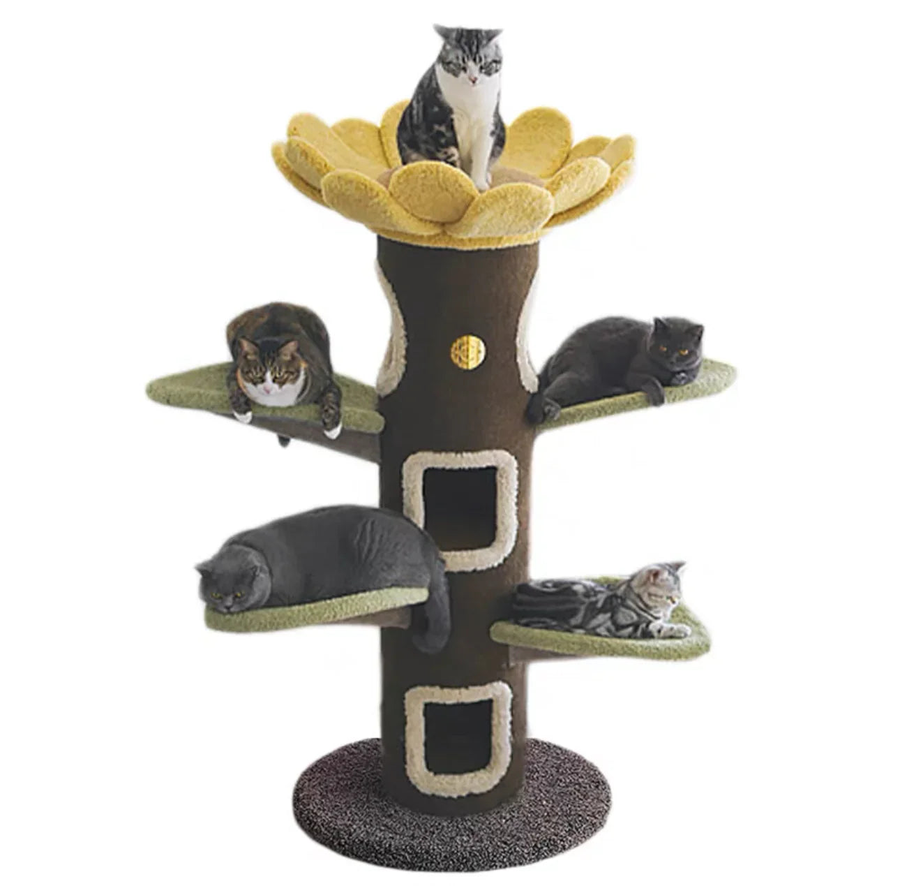 Camily "Sunflower" Climbing Cat Tree