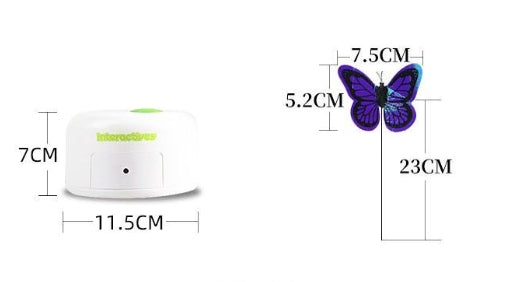 AFP Cat Toy Rotating Butterfly Automatic Teasing Stick Electric Intelligent Toy - ChokyoPetStore