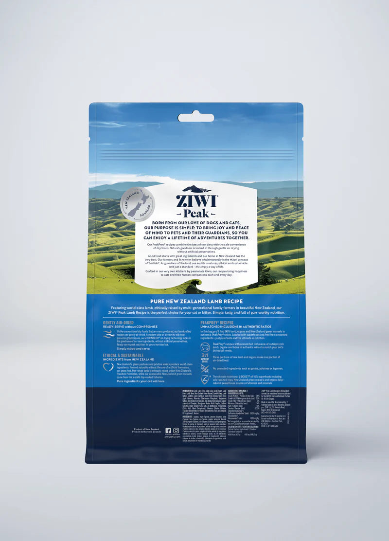 Ziwi Peak Air Dried Lamb Cat Food