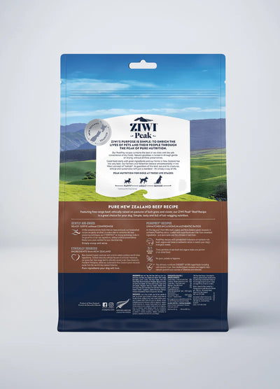 Ziwi Peak Air Dried Beef Adult Dog Food