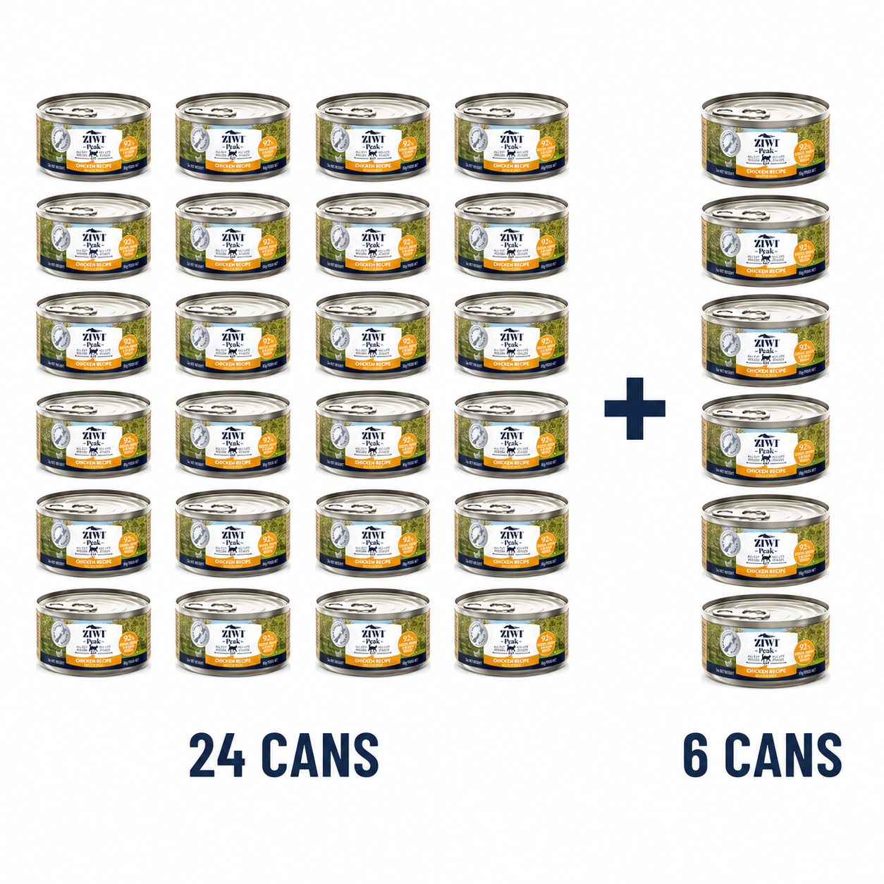 Ziwi Peak Chicken Cat Wet Food Can 85g Buy 24 Get 6 FREE