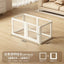 Acrylic Transparent Pet Playpen for Small Pets, Rabbits, Guinea Pigs & Kittens | Portable Clear Animal Exercise Fence - Chokyo Pet