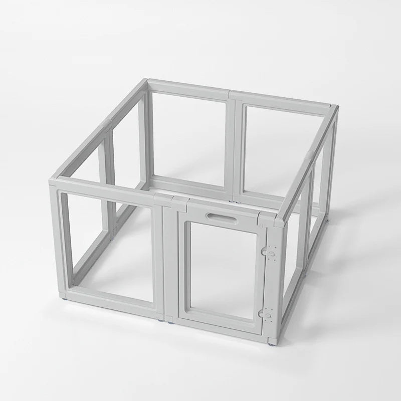 Acrylic Transparent Pet Playpen for Small Pets, Rabbits, Guinea Pigs & Kittens | Portable Clear Animal Exercise Fence - Chokyo Pet