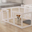 Acrylic Transparent Pet Playpen for Small Pets, Rabbits, Guinea Pigs & Kittens | Portable Clear Animal Exercise Fence - Chokyo Pet