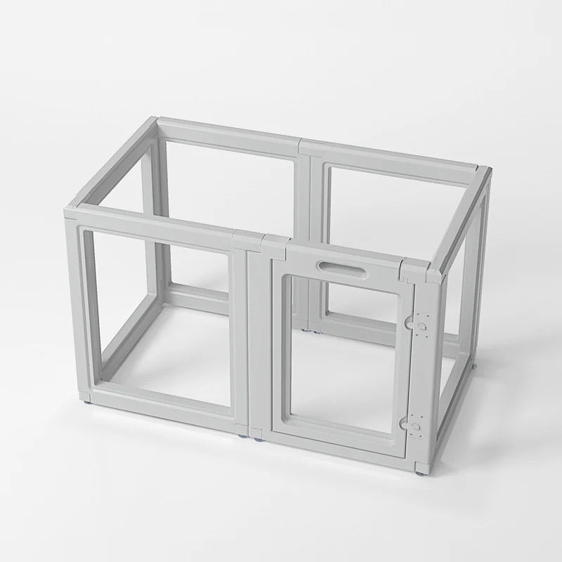 Acrylic Transparent Pet Playpen for Small Pets, Rabbits, Guinea Pigs & Kittens | Portable Clear Animal Exercise Fence - Chokyo Pet