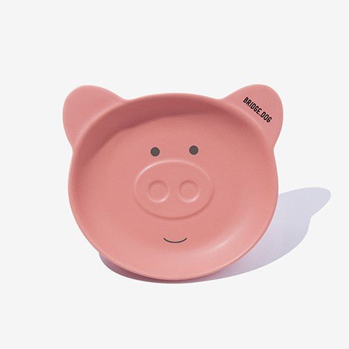 BRIDGE.DOG Piggy Dish Coral Pink (Matte) - Chokyo Pet