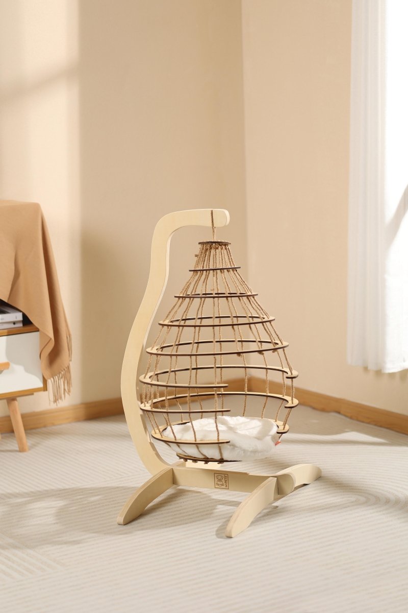 Cloud Hanging Cat Bed with Cushion - Chokyo Pet
