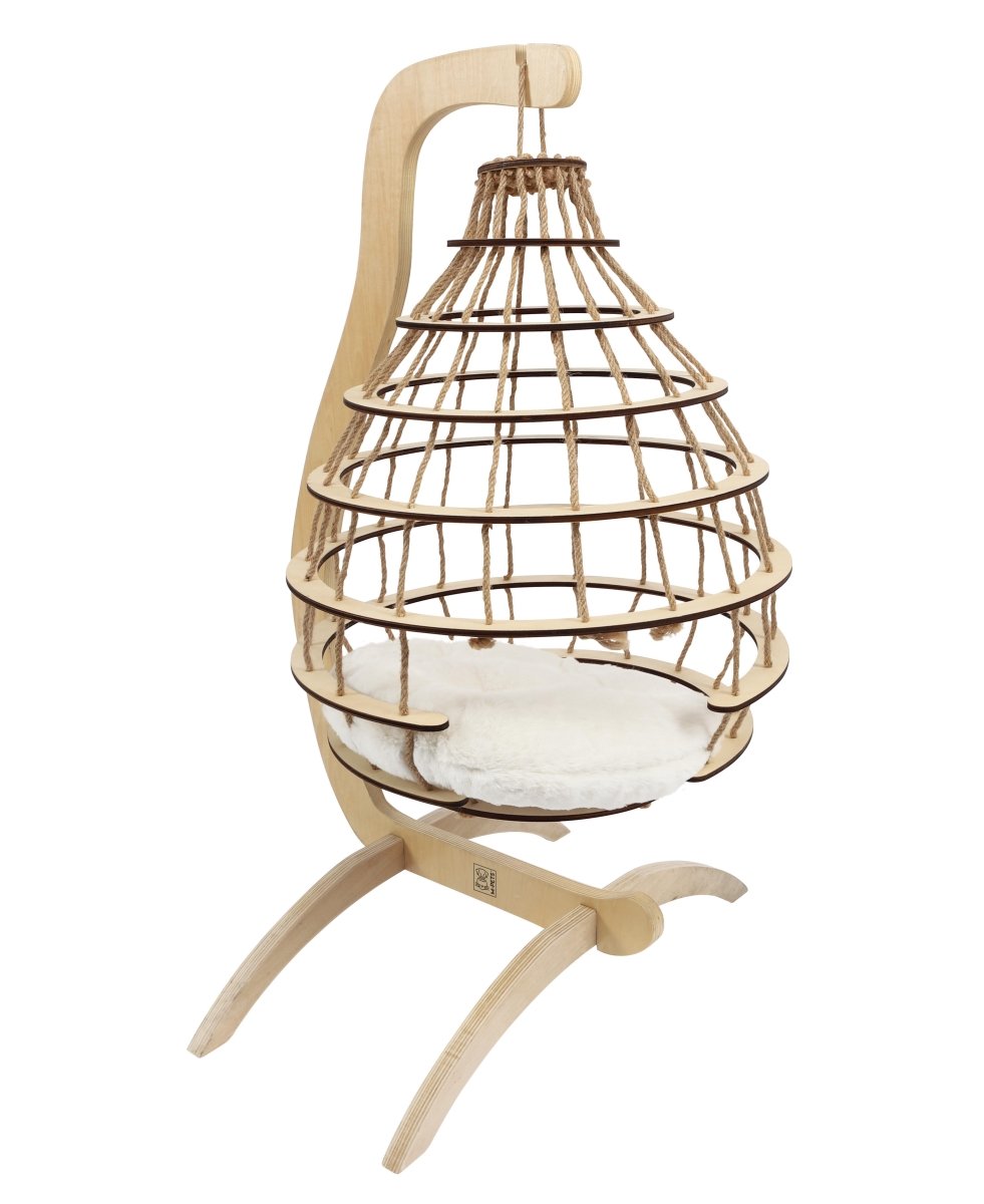 Cloud Hanging Cat Bed with Cushion - Chokyo Pet