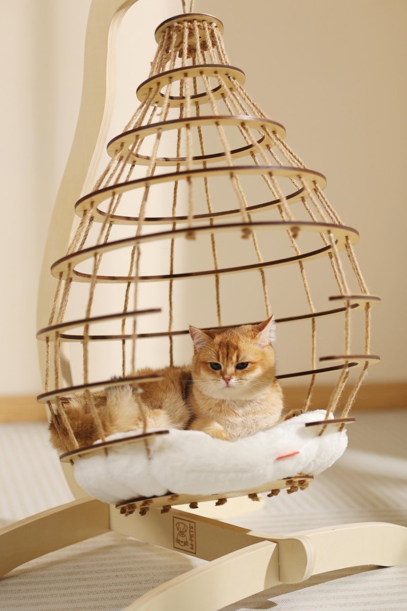 Cloud Hanging Cat Bed with Cushion - Chokyo Pet