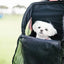Black Pet Travel Backpack Carrier for Dogs & Cats | Car-Seat Safe Design with Safety Buckle, Mesh Ventilation & Side Storage Pockets