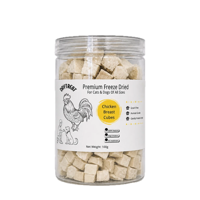 Daytreat Chicken Breast Cubes Freeze Dried Pet Treats