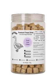 Daytreat Freeze Dried Treats - Duck Liver Cubes 150g