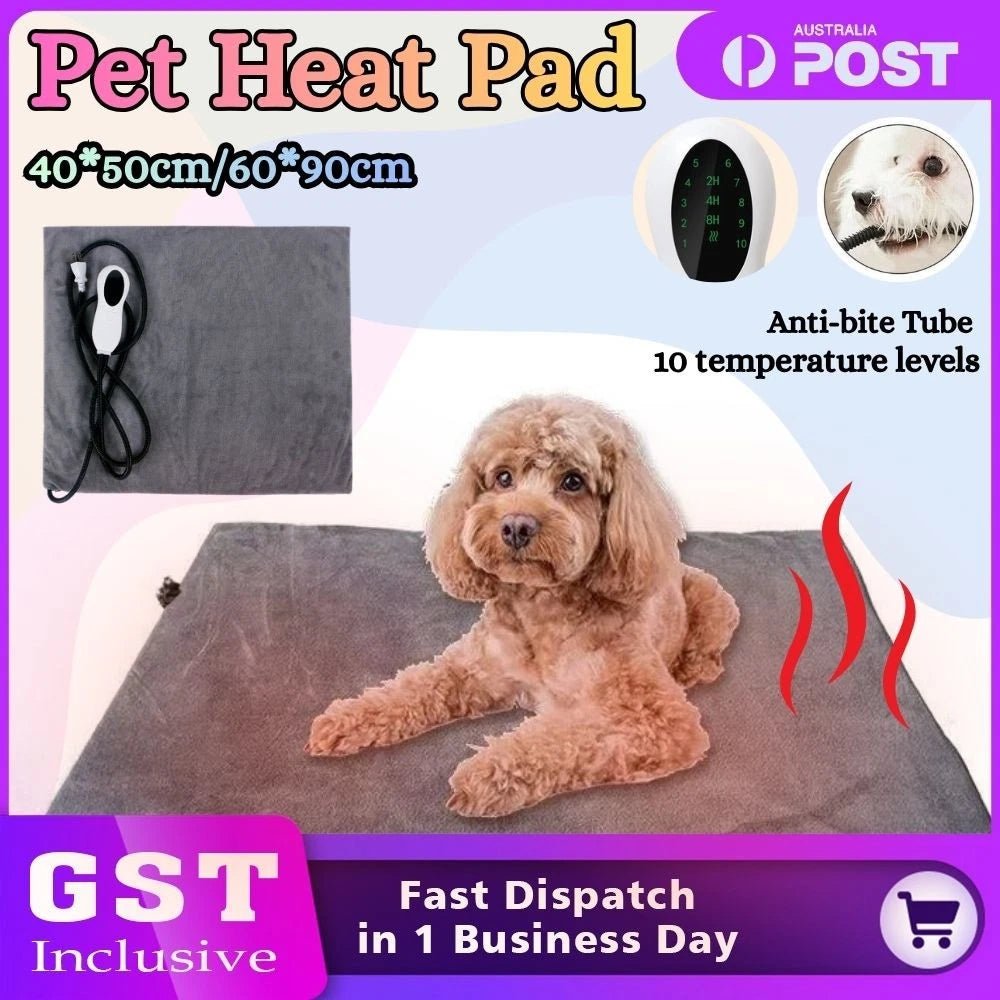 Electric Heating Pad for Dogs & Cats (Waterproof) - Chokyo Pet