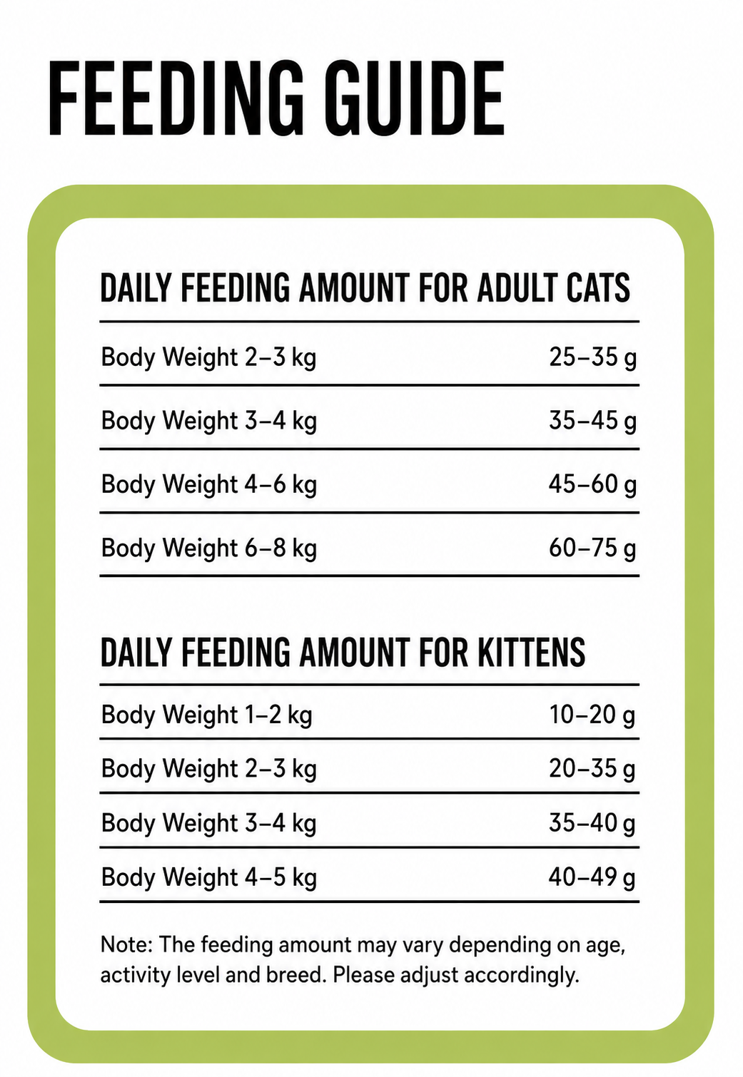 HonestBite FD01 Freeze Dried Cat Food - Chicken 180g