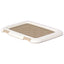 IRIS Dog Training Pad Holder Tray Pet Pee Pads Indoor Puppy Potty Training Tray Portable Traine coffee color