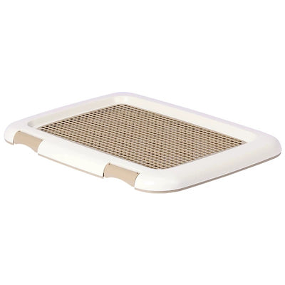 IRIS Dog Training Pad Holder Tray Pet Pee Pads Indoor Puppy Potty Training Tray Portable Traine coffee color