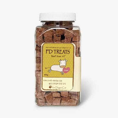 FD Treats Freeze Dried Pet Treats - Beef Liver 70g
