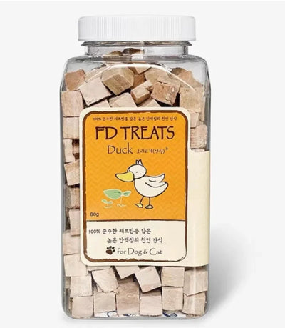 FD Treats Freeze Dried Pet Treats - Duck 50g