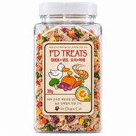 FD Treats Duck + Vegetables Freeze-Dried Treats 30g