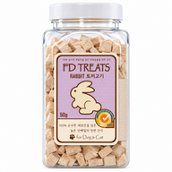 FD Treats Freeze Dried Pet Treats Rabbit 50g