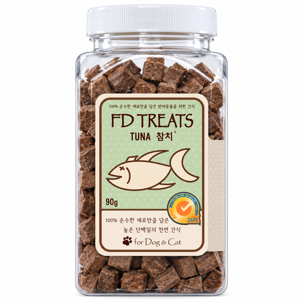 FD Treats Freeze Dried Pet Treats Tuna 90g