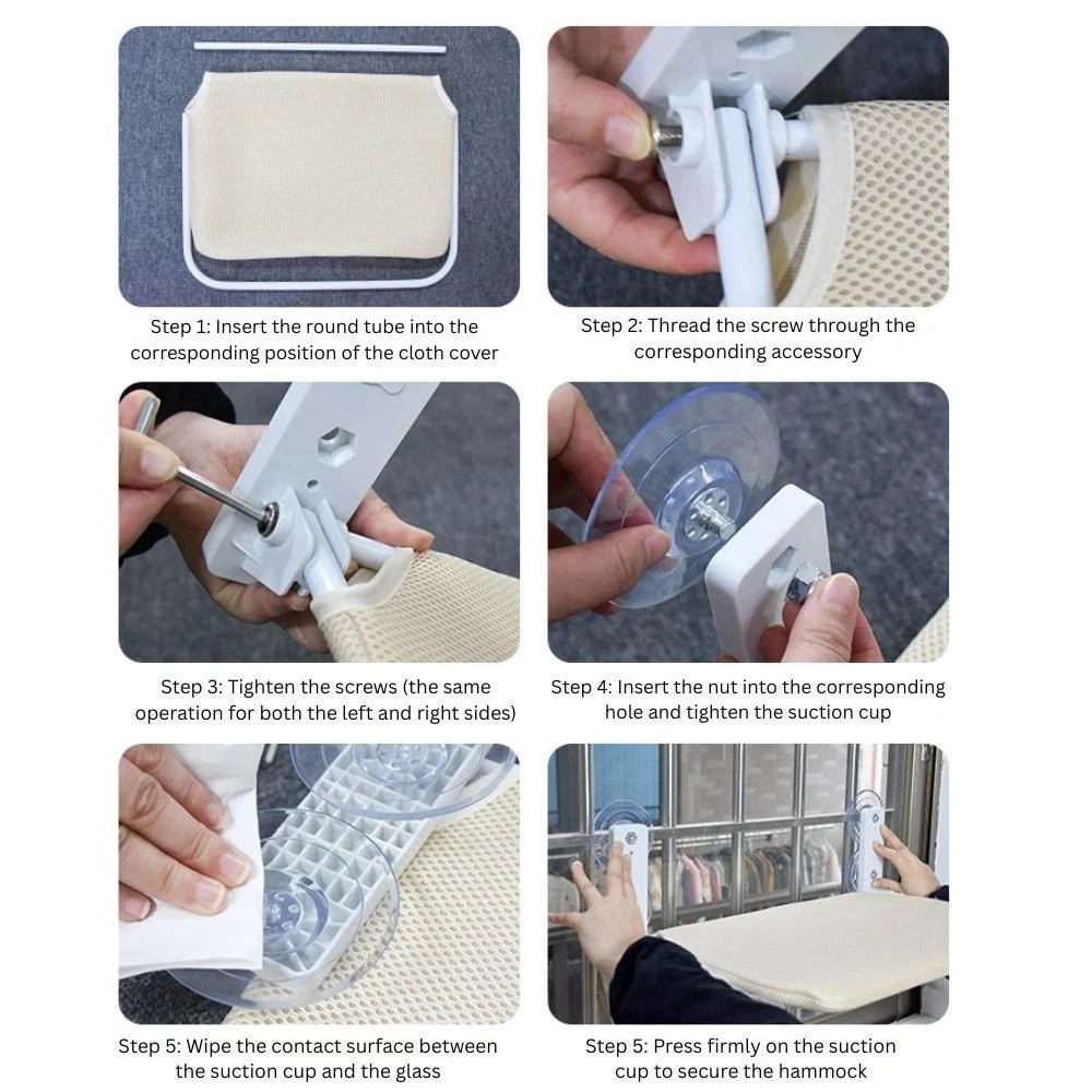 Foldable Bed Perch For Cats - Chokyo Pet