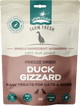 Freeze Dried Duck Gizzard Raw treats 80g for Pets - Chokyo Pet