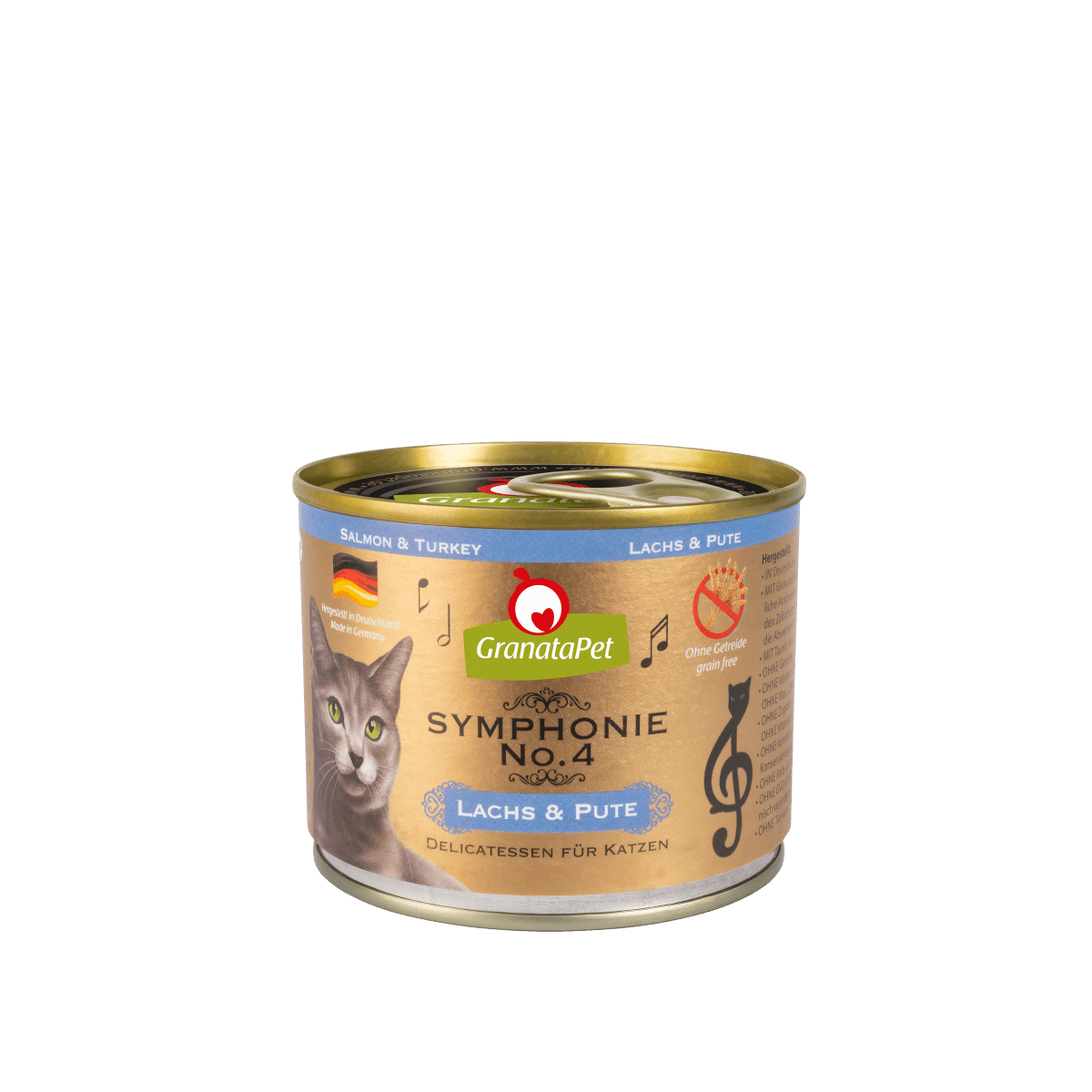 GranataPet Symphonie - No. 4 Salmon & Turkey Cat Wet Food - Chokyo Pet