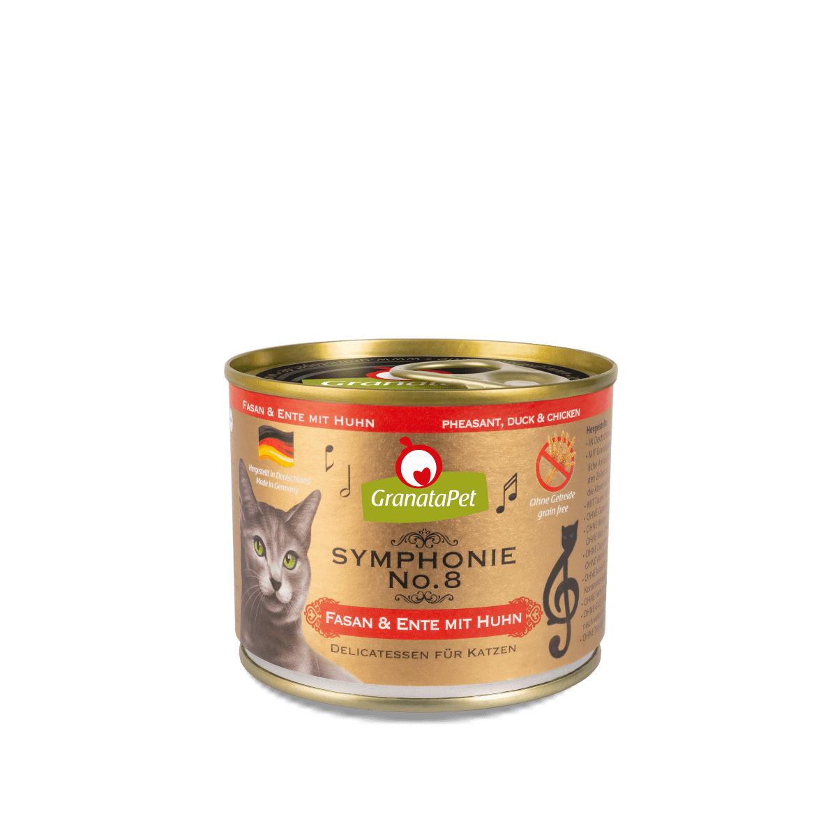 GranataPet Symphonie - No. 8 Pheasant & Duck with Chicken Cat Wet Food - Chokyo Pet