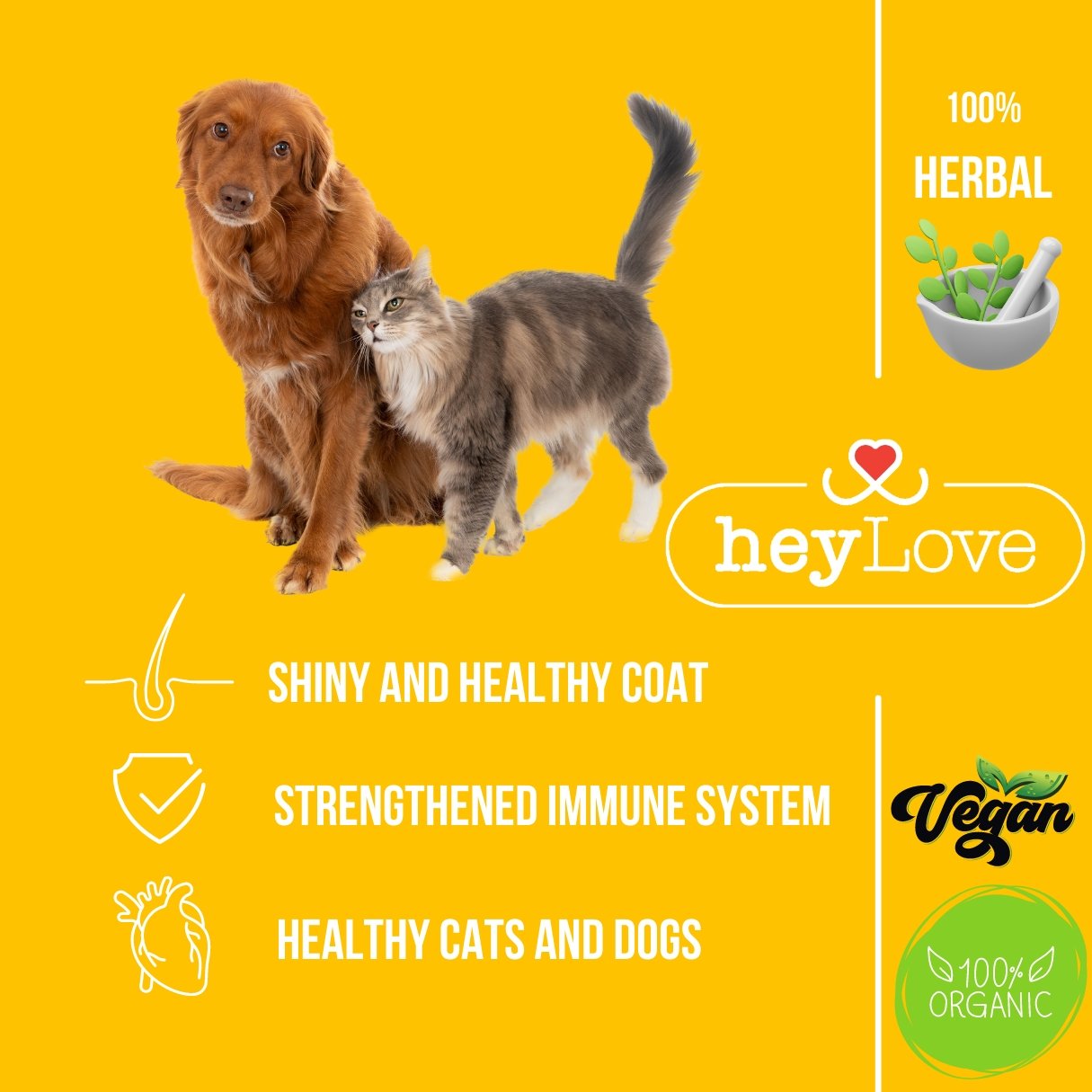 heyLove Herbal Cat Detox 250ml