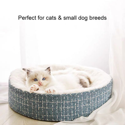 PETKIT Deep Sleep Round Pet Bed Pink | Clearance Sale