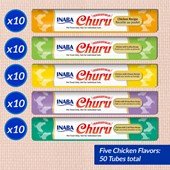 Inaba Churu Chicken Variety Box 700g (14g X 50 Tubes) - Chokyo Pet