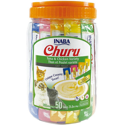Inaba Churu Tuna & Chicken Variety 50 Tubes - Chokyo Pet