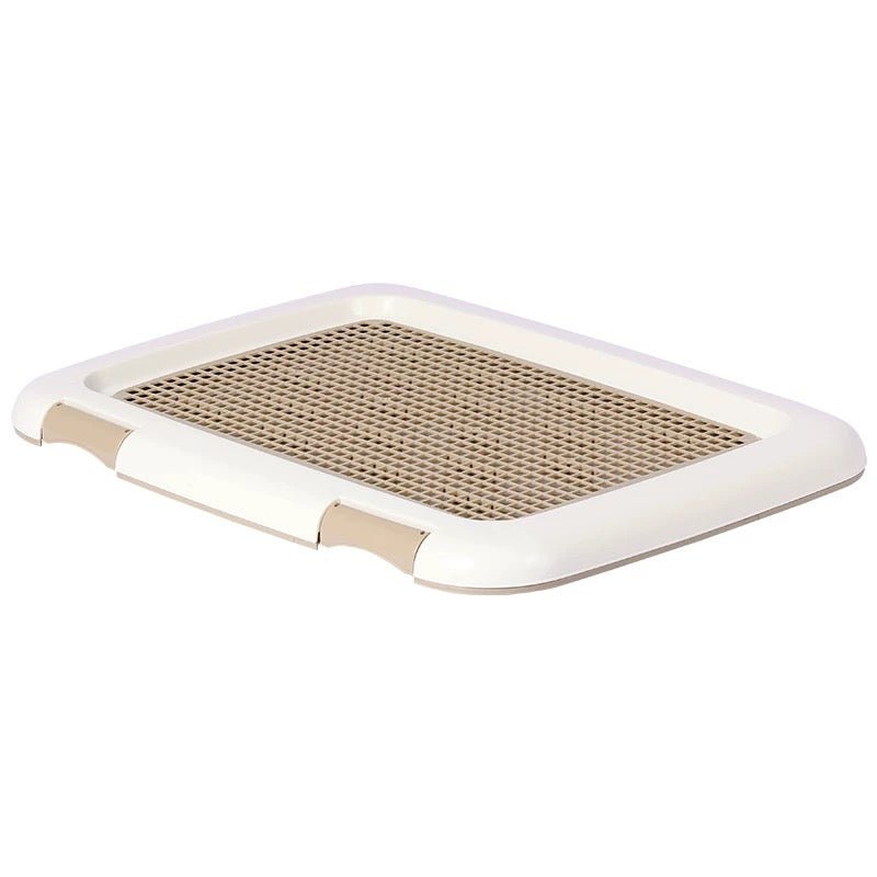 IRIS Dog Training Pad Holder Tray Pet Pee Pads Indoor Puppy Potty Training Tray Portable Traine coffee color - Chokyo Pet