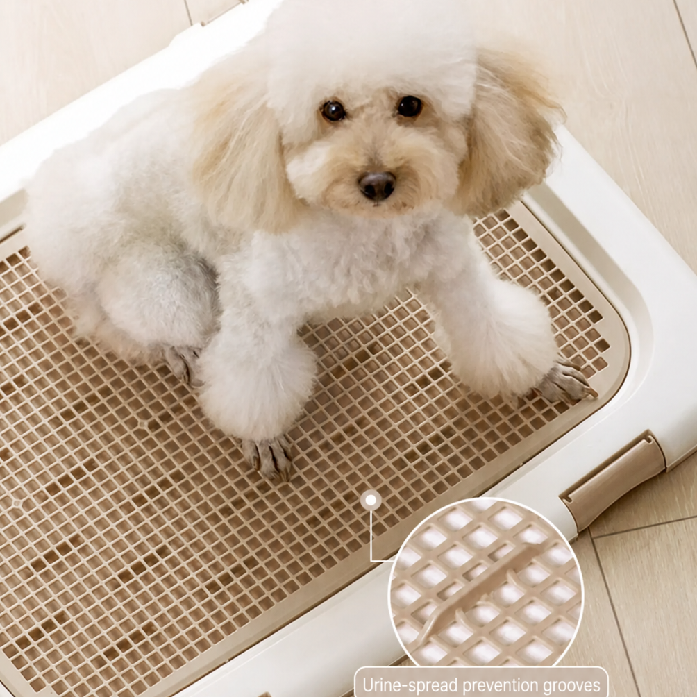 Iris Dog Training Tray For Puppies (Holds Training Pads)